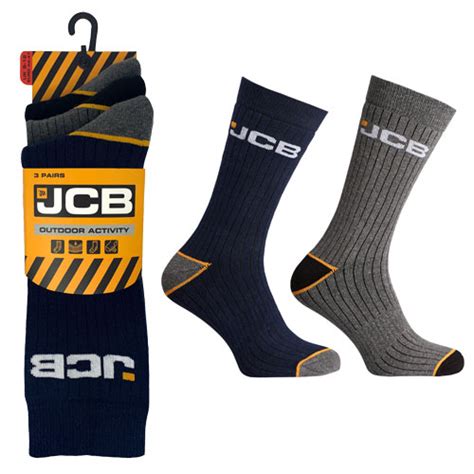 Jcb 3 Pack Mens Outdoor Activity Sock 9 12 Assorted Wholesale Work