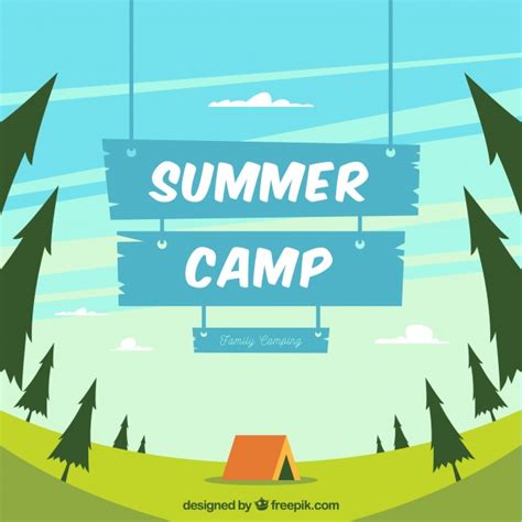 Summer Camp Sign