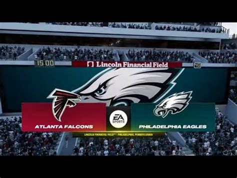 Madden Nfl Atlanta All Time Falcons Vs Philadelphia All Time