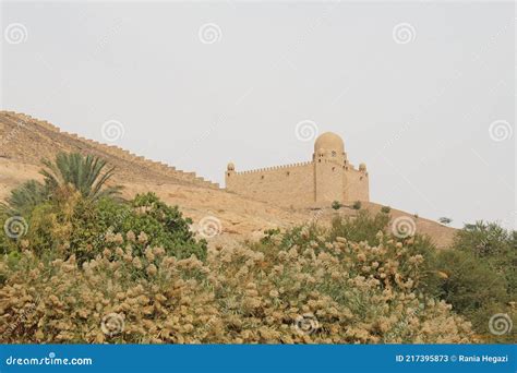 The Beautiful Agha Khan Palace Overlooking The River Nile In Aswan