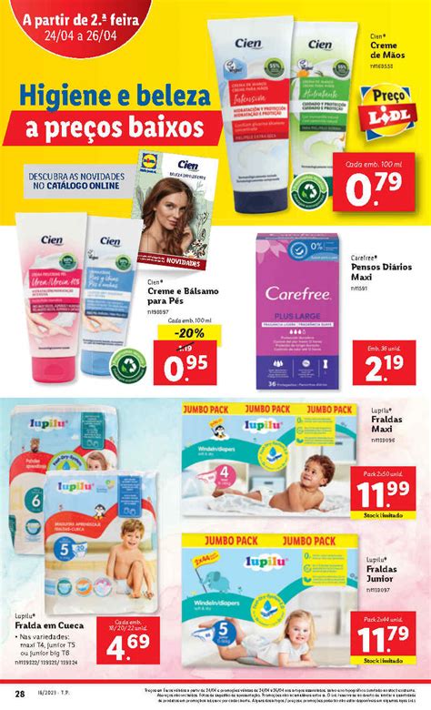 Antevis O Folheto Lidl Higiene E Beleza Promo Es Abril A Abril