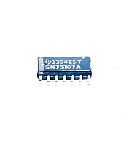 KIT 02 PEÇAS CIRCUITO INTEGRADO SMD SOIC 14 SN75107A SN75107AD