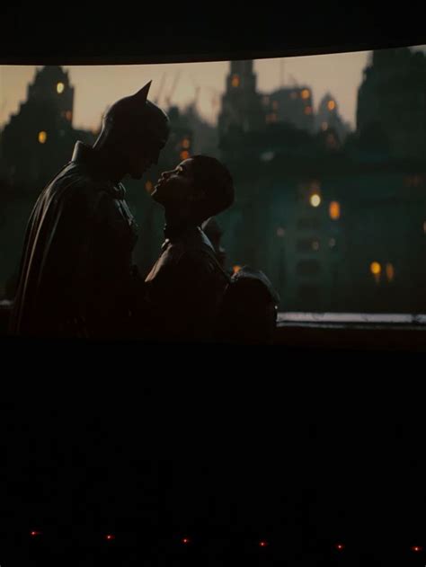 Batman and Catwoman in The Dark Knight Movie Scene