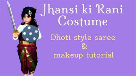 Jhansi Ki Rani Costume Rani Lakshmibai Fancy Dress Competition