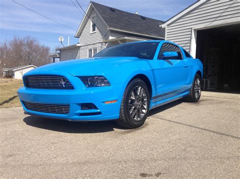 For Sale - 2014 Grabber Blue V6 Premium Mustang | Mustang Evolution Forum