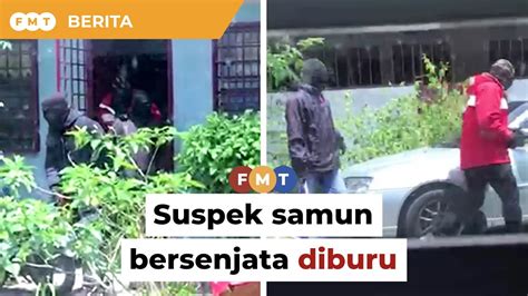 Polis Buru Lima Suspek Samun Bersenjata Free Malaysia Today Fmt