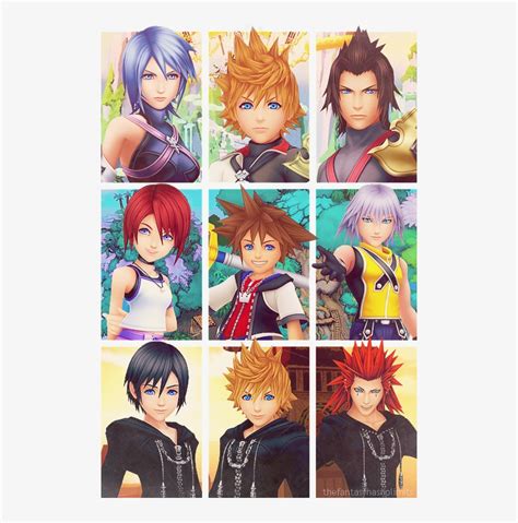 Kingdom Hearts Kh Sora Aqua Riku Roxas Kairi Terra Kingdom Hearts Eye