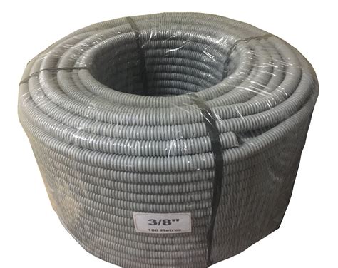 Rollo Tubo Corrugado PVC 3 8 Gris