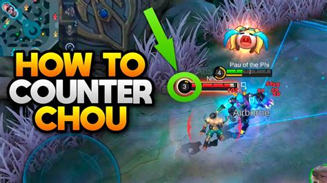 How To Counter Chou With Xborg Xborg Best Build Guide Mobile