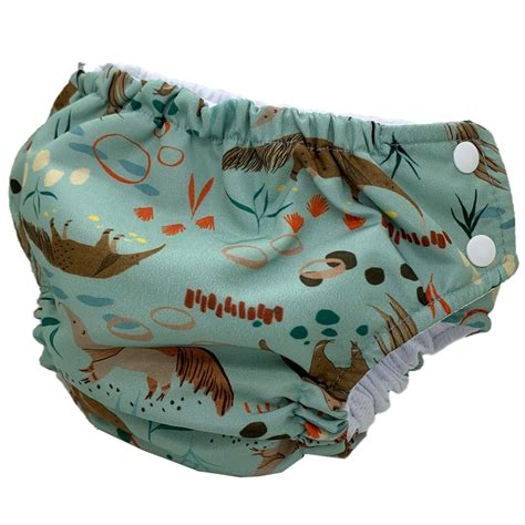 Fralda Ecologica Para Piscina - Fralda Ecológica para Piscina Extra Grande - Tamanduá - Morada da Floresta