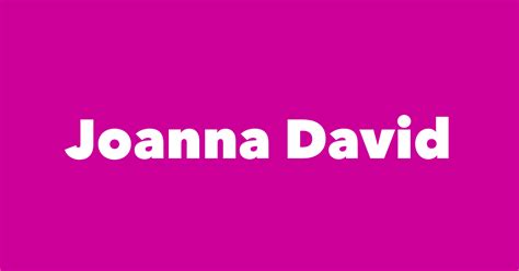 Joanna David - Spouse, Children, Birthday & More