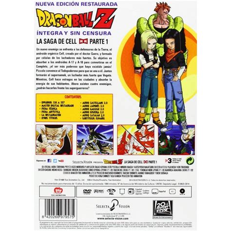 Dragon Ball Z La Saga De Cell Parte 1 Box 4