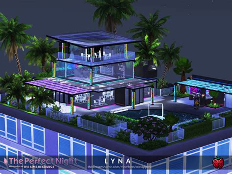 The Perfect Night - Tropical Neon Nightclub on a Rooftop with 3 Floors