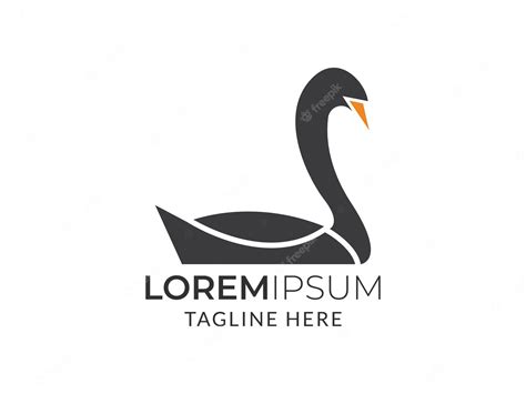 Premium Vector Swan Logo Symbol Icon Vector Graphic Design Illustration