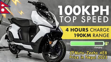 Cfmoto Electric Scooterzeeho Ae Price In Nepal New Lunched In