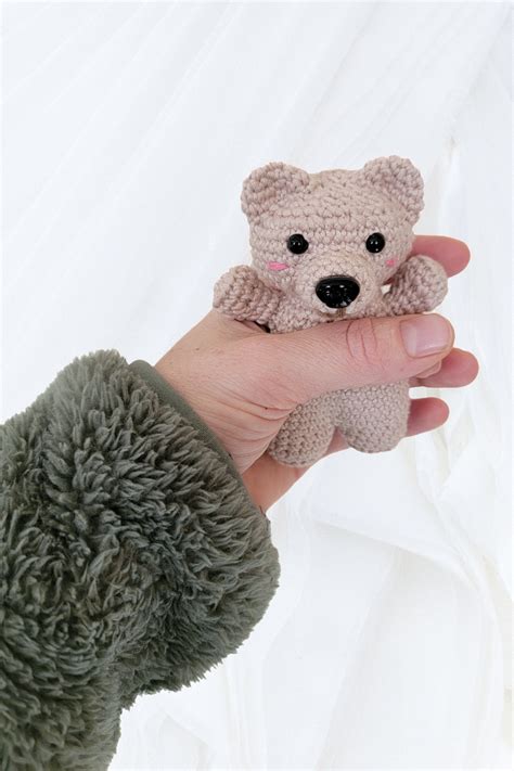 Small Teddy Bear Crochet Pattern PDF Instant Download - Etsy