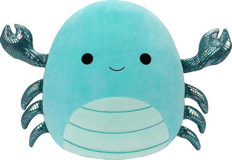 Squishmallows Original Carpio Teal Scorpion De Pulgadas Peluche