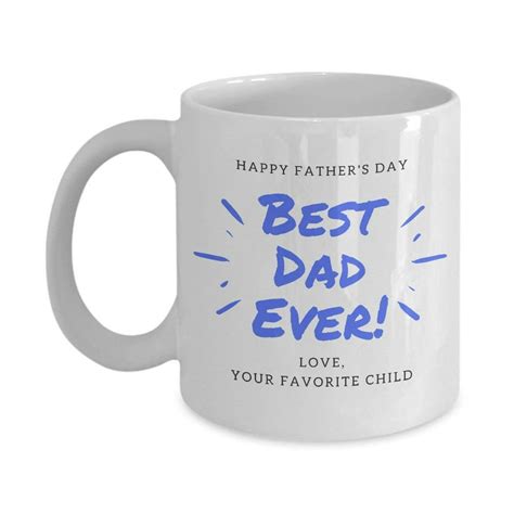 Happy Fathers Day Best Dad Ever Coffee And Tea T Mug Ts From