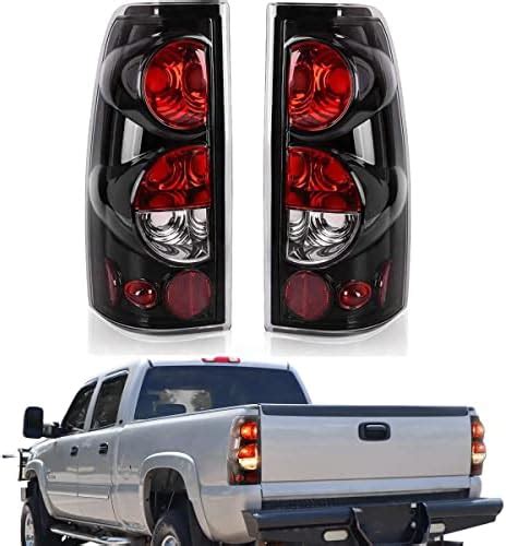 Hecasa Taillight Tail Lights Pair Compatible With 1999 2007 Chevy Silverado 1500