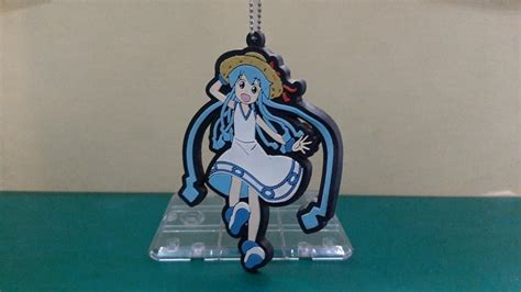 Ika Musume Squid Girl Rubber Keychains Hobbies And Toys Toys And Games