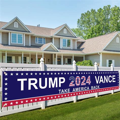 Amazon.com : Trump 2024 Flag - 3 x 5 FT Double Sided 3 Ply "God Bless