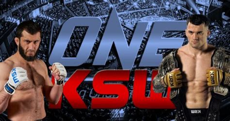 Ksw Vs One Nowy Pomys Na Rewan Mameda Z Soldiciem I Wsp Promocj