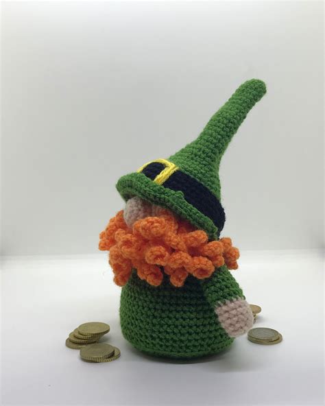 Leprechaun Crochet PATTERN St Patricks Day Gnome Amigurumi Etsy