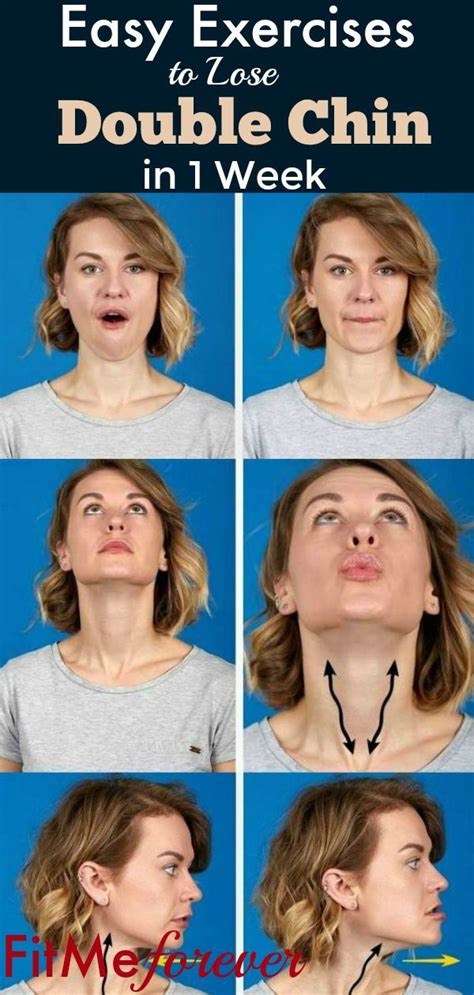 Best Exercises To Get Rid Of Double Chin Fast In 1 Week Double Chin