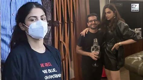 After Rhea Chakraborty's Arrest, This Video Of Celebs Goes Viral