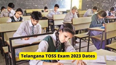 Telangana Toss Exam 2023 Inter Ssc Datesheet Released Check Dates