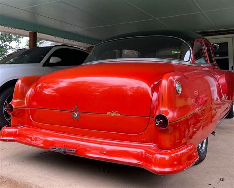 1954 Pontiac Chieftain Sedan Red RWD Automatic Deluxe For Sale