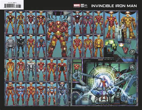 Invincible Iron Man Vol 4 10 Cover E Variant Bob Layton Wraparound