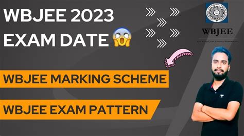 Wbjee 2023 Exam Date Wbjee Exam Pattern Wbjee Marking Scheme Wbjee