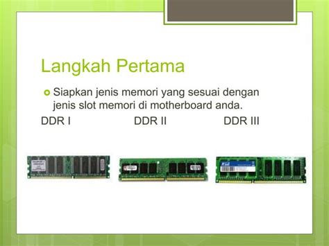 Cara Memasang Ram Di Pc Ppt