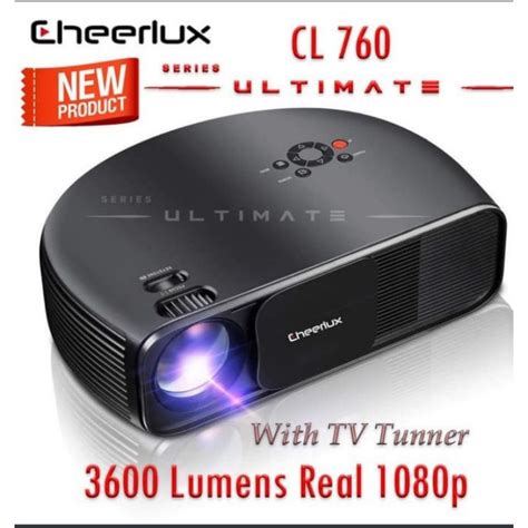 Jual Proyektor Flagship Murah Cheerlux Cl760 3600 Lumens Upgraded