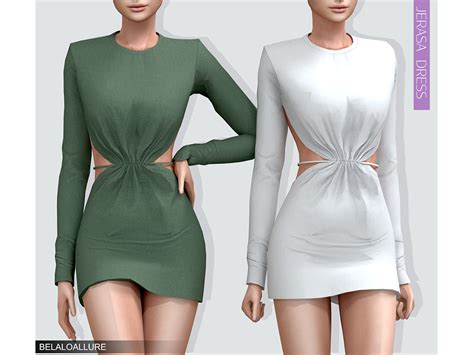 The Sims Resource Belaloallure Jerasa Dress Patreon