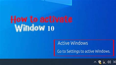 How To Activate Window 10 YouTube