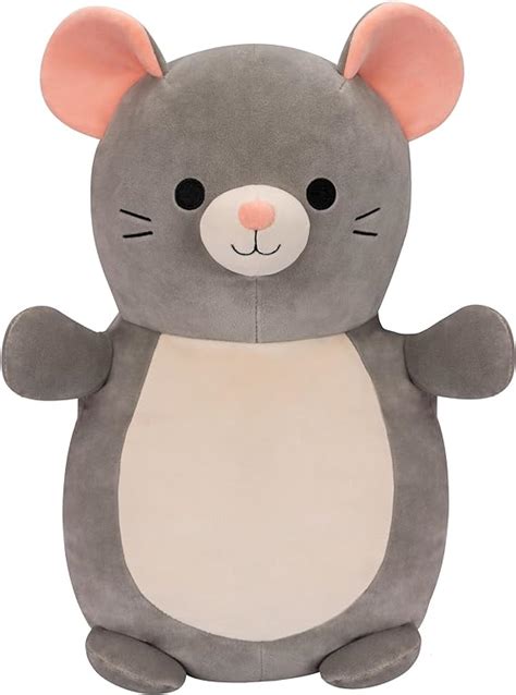 Amazon Squishmallows Hugmees Original Inch Misty Grey Mouse