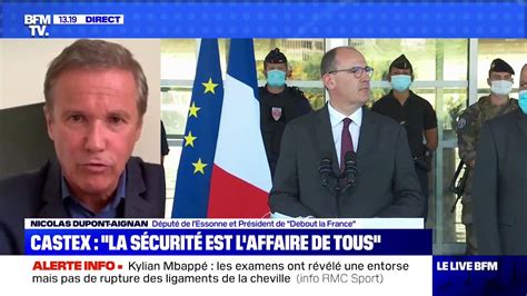 Nicolas Dupont Aignan dénonce des mesurettes de la part du