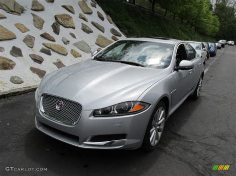 Rhodium Silver Metallic Jaguar Xf Awd Photo