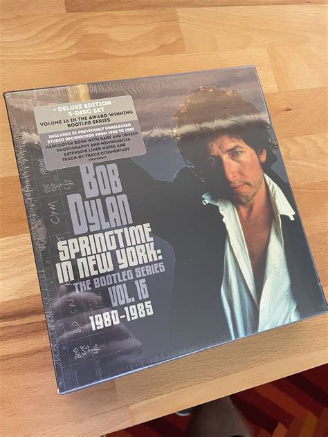 Bob Dylan- Springtime In New York: Vol. 16 - 5cd |﻿ Vinyl, CD, and Blu-ray