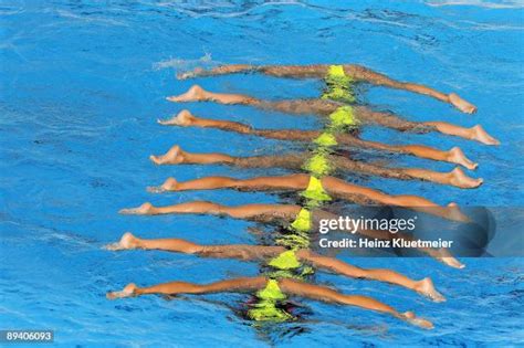 3282 French Synchronized Swimming Team Stock Photos High Res Pictures