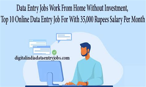 Data Entry Jobs Work From Home Without Investment Top 10 Data Entry Job