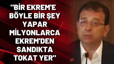 Ekrem Mamo Lu Na Siyaset Yasa Soruldu Youtube