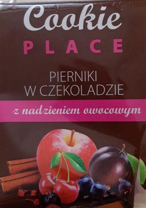 Cookie Place Pierniki W Czekoladzie Z Nadzieniem Owocowym Kalorie KJ