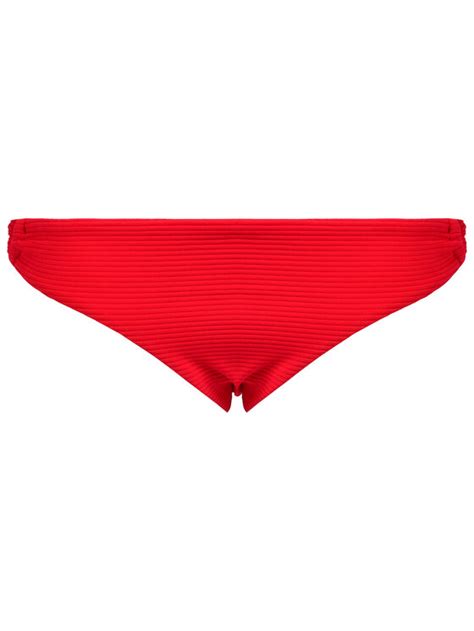 Seafolly Bikini Unterteil Ocean Alley Loop Side 40527 750 Rot Modivo At