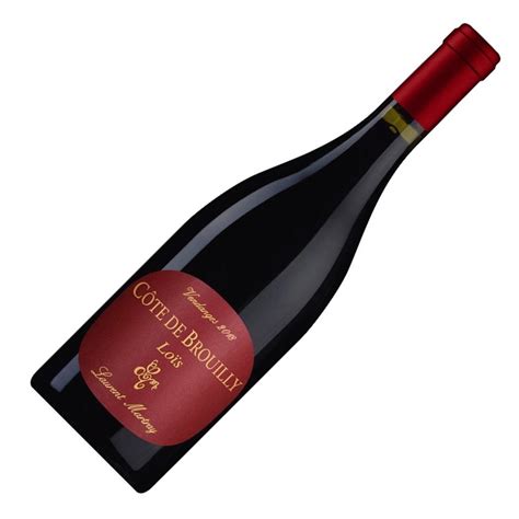 Côte de Brouilly Loïs 2018 du domaine Laurent Martray La Revue du vin