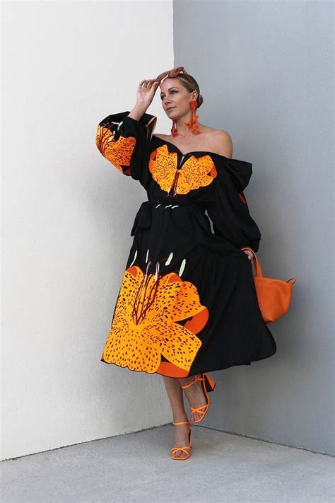 Pin By Fontella Sea On Shadowing Orange Fashion Neon Fashion