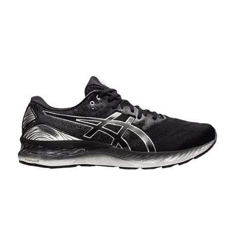 Asics Gel Nimbus 23 Platinum Black Pure Silver