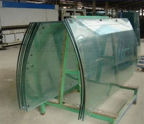 Multicolor Curve Bending Toughened Glass Thickness Mm Mm Size